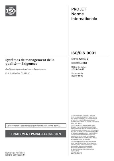 Standards PDF Cover Page